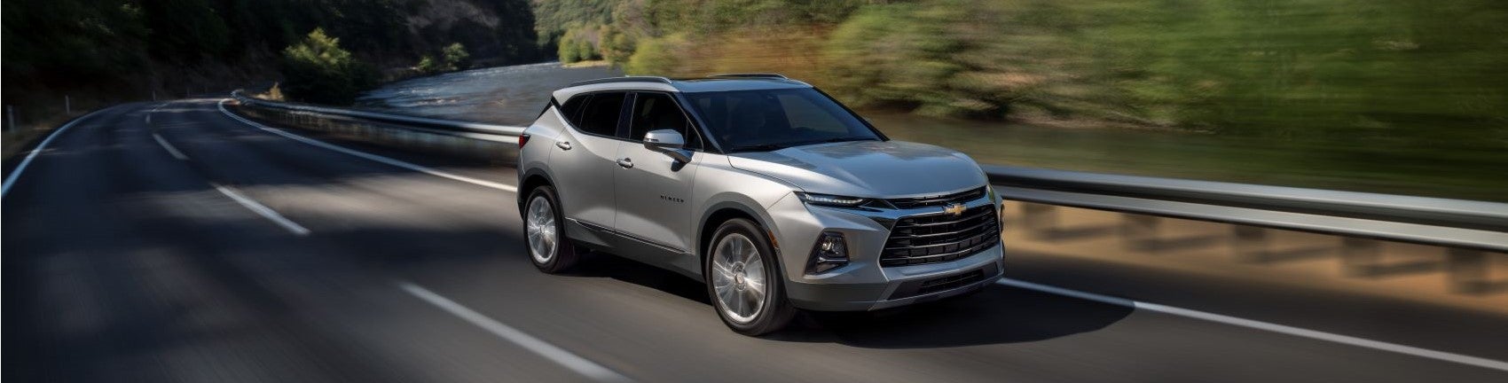 2022 Chevy Blazer in Mountains Snipped