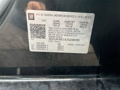 2018 Chevrolet Silverado 1500 LT