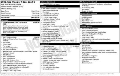 2025 Jeep Wrangler 4-Door Summit 4x4