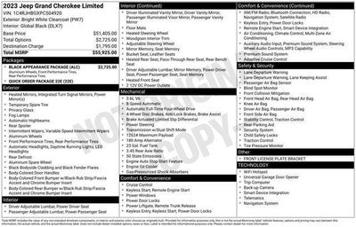 2023 Jeep Grand Cherokee Limited 4x4