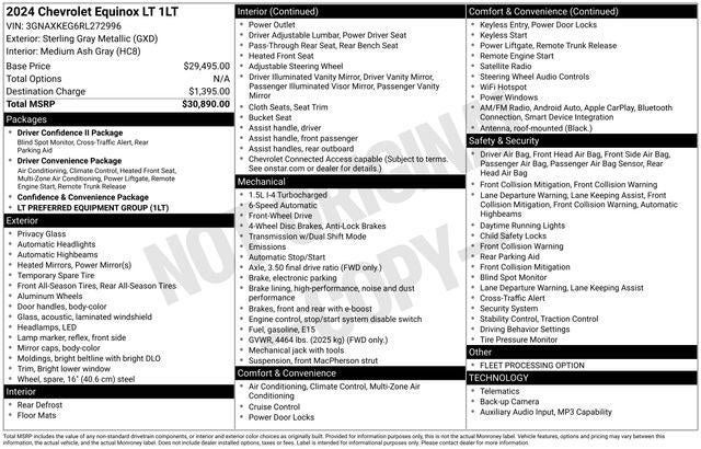 2024 Chevrolet Equinox FWD LT