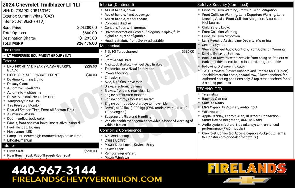 2024 Chevrolet TrailBlazer LT