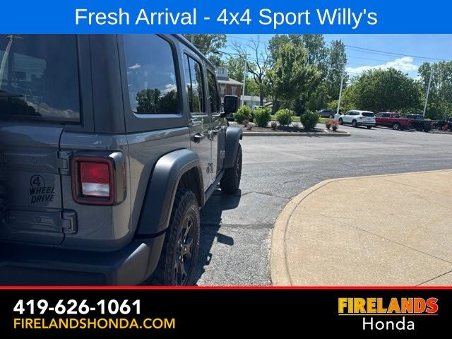 2021 Jeep Wrangler Unlimited Willys
