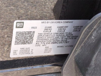 2024 Chevrolet Trax 1RS