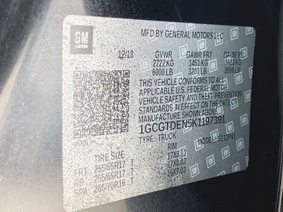 2019 Chevrolet Colorado Z71