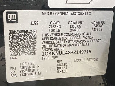 2023 GMC Acadia SLT