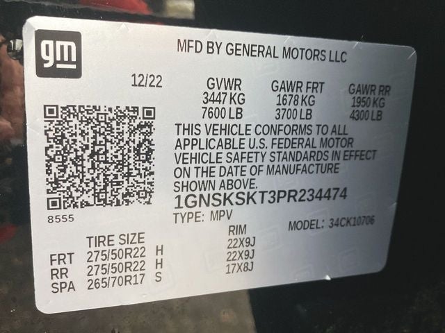 2023 Chevrolet Tahoe Premier