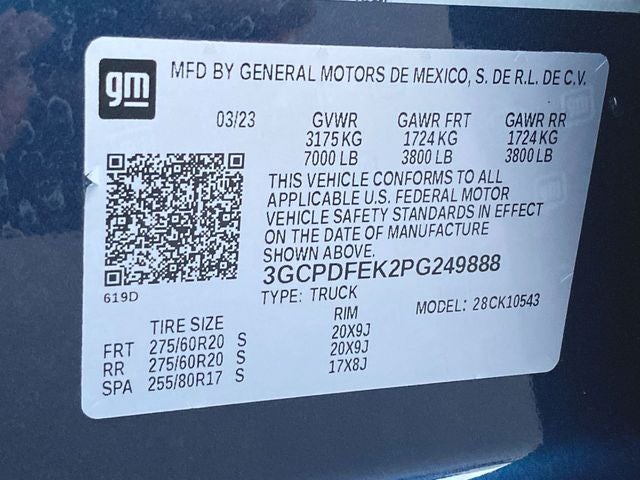 2023 Chevrolet Silverado 1500 LT Trail Boss