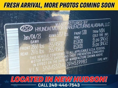 2023 Hyundai Santa Fe Calligraphy