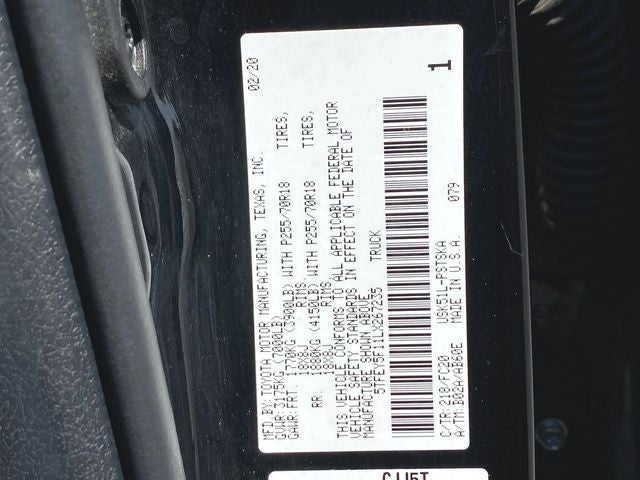 2020 Toyota Tundra SR5