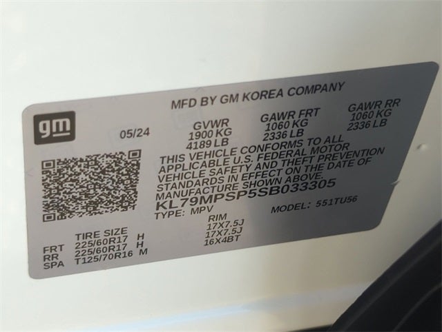 2025 Chevrolet TrailBlazer FWD LT