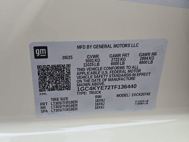 2026 Chevrolet Silverado 2500 HD ZR2