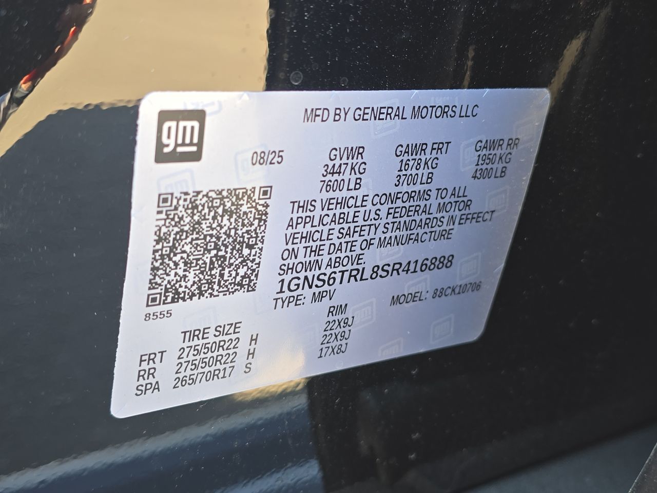 2025 Chevrolet Tahoe High Country