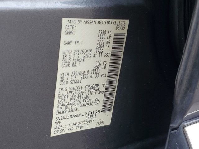 2019 Nissan Murano SV