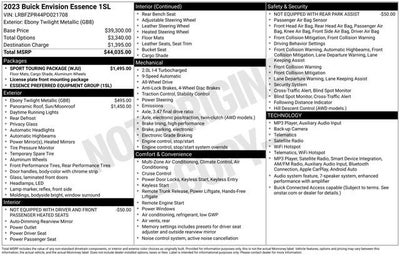 2023 Buick Envision Essence
