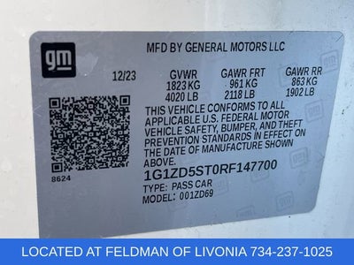 2024 Chevrolet Malibu 1LT