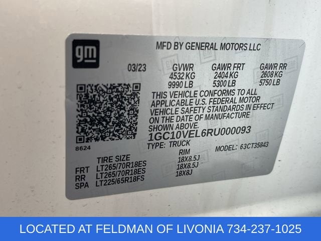 2024 Chevrolet Silverado EV Work Truck