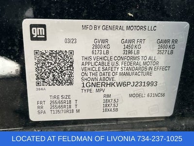 2023 Chevrolet Traverse LT Leather