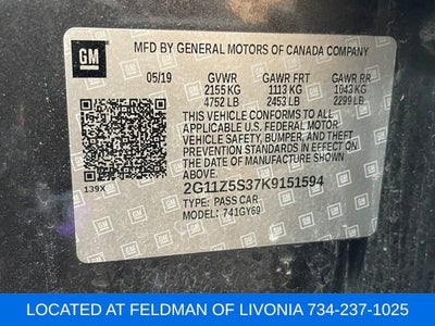 2019 Chevrolet Impala LT