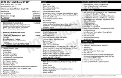 2026 Chevrolet Blazer 2LT