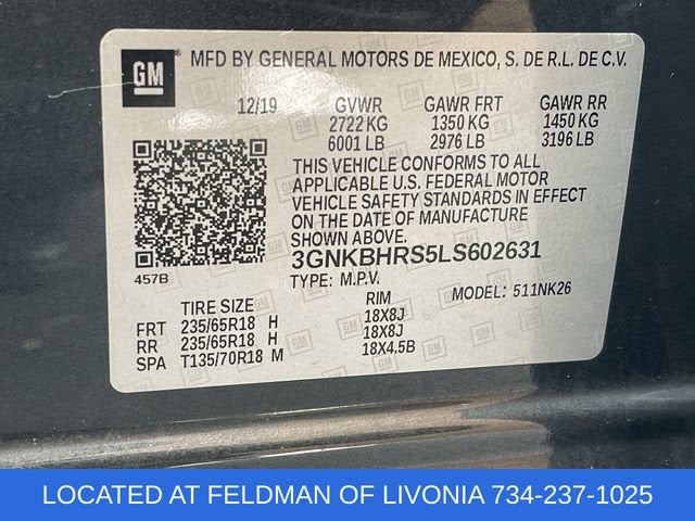 2020 Chevrolet Blazer LT