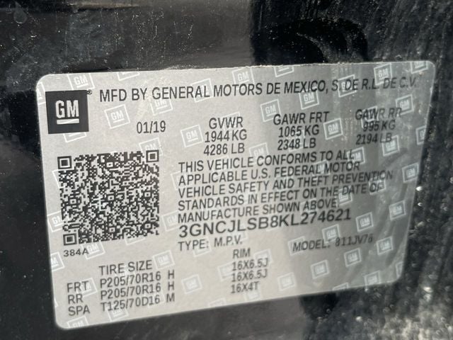 2019 Chevrolet Trax LT