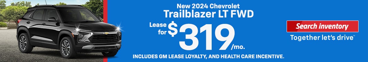 New 2024 Chevy Trailblazer